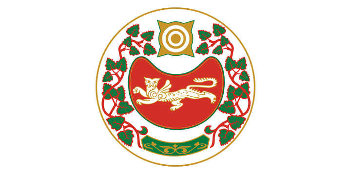 Современный герб Хакасии с декабря 2006.