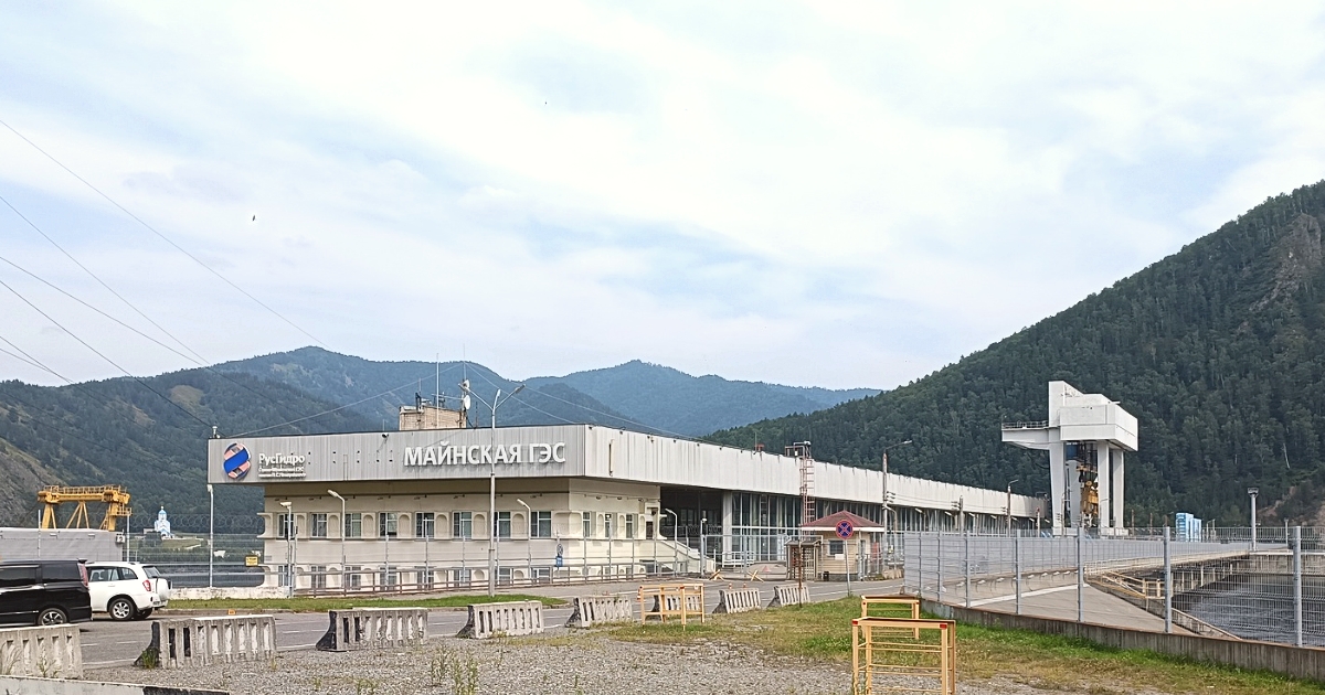 Майнская ГЭС на Енисее