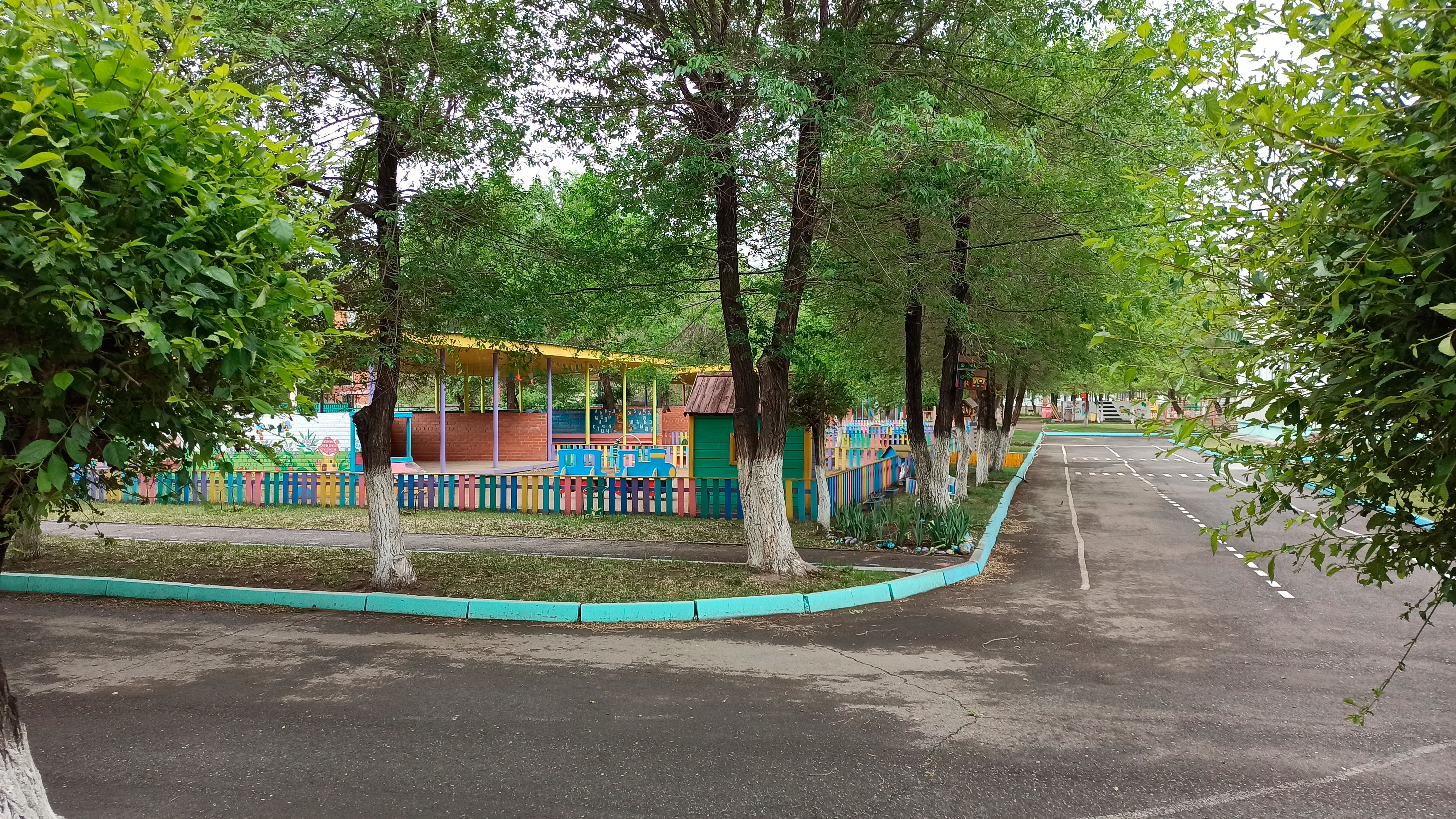 Игровая площадка Д/С "Дюймовочка" в Абакане.