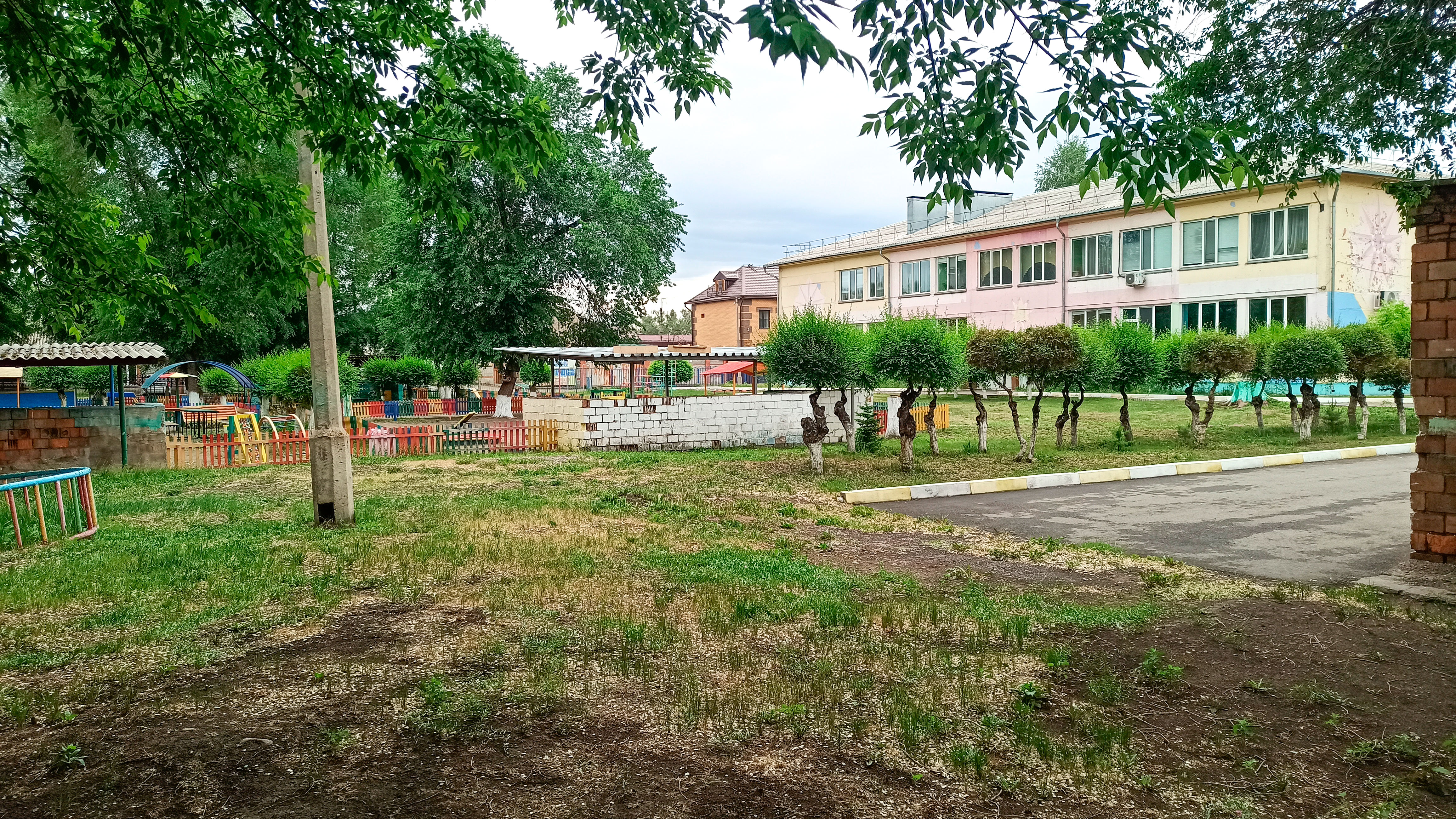Игровая площадка в Д/С "Кристаллик" г. Абакан.